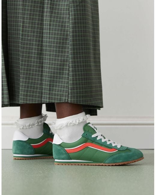 Vans Green Super Lowpro Sneakers