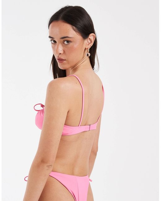Bas Pieces en coloris Pink