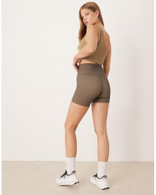 OOSC Natural Infinite High Waisted Shorts