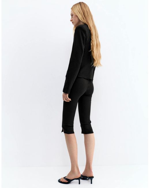 Blazer court Pull&Bear en coloris Black