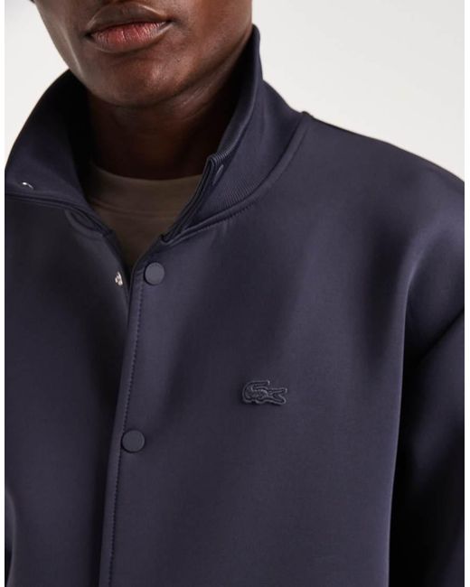 Lacoste Blue Co-ord Bomber Jacket for men