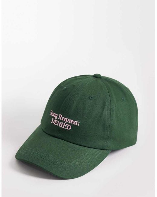 ASOS Green Cap for men