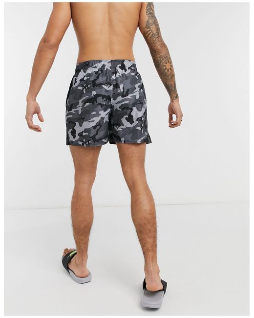 nike camo swimming shorts