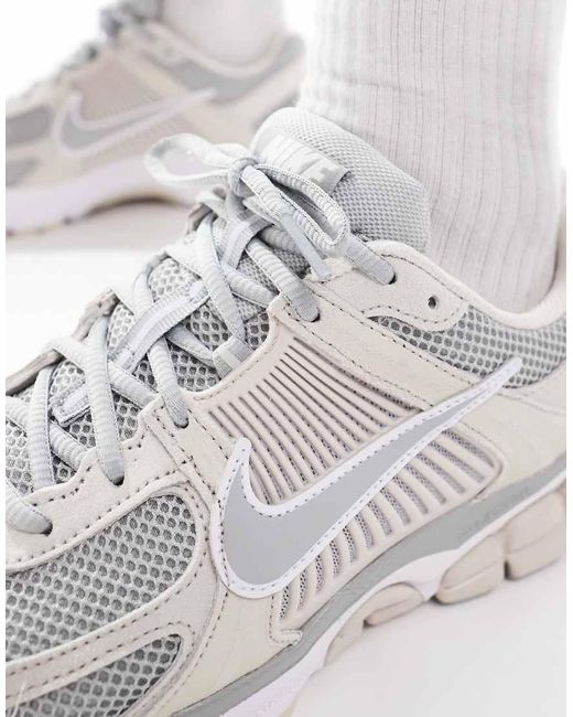 Nike Gray Zoom Vomero 5 Trainers for men