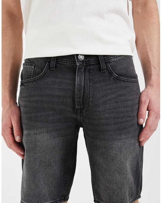 Blend Natural Denim Slim Fit Shorts for men