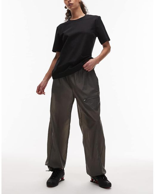 ARKET Utility Parachutebroek in het Black