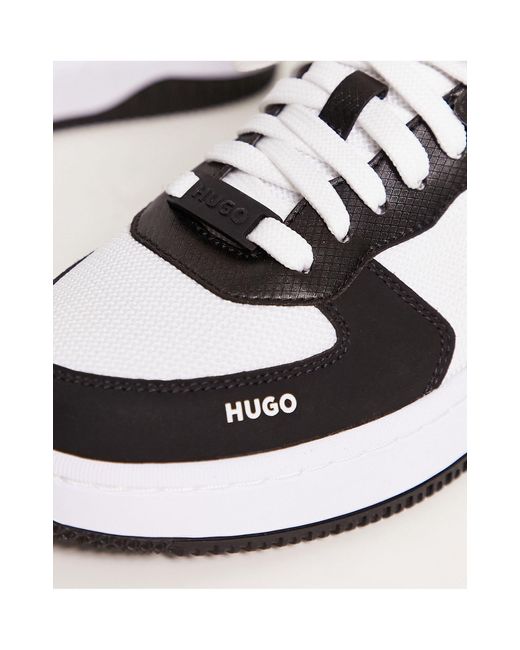 HUGO Kilian Tenn Pume - Sneakers in het White