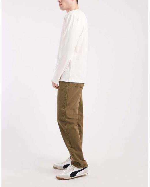 ASOS White Straight Fit Jeans for men