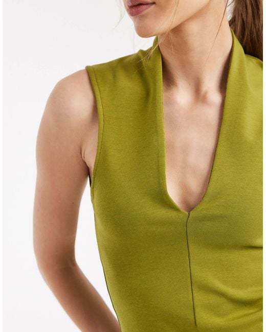 ASOS Green – kompaktes baumwoll-oberteil