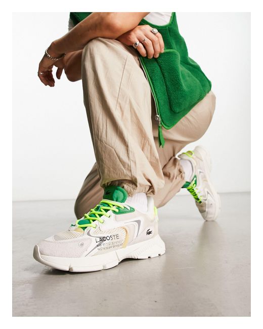 Lacoste L003 Neo Sneakers in Green for Men | Lyst Australia