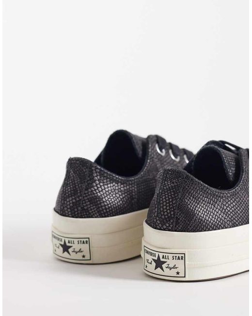 Converse Blue Chuck 70 Ox Suede Trainers
