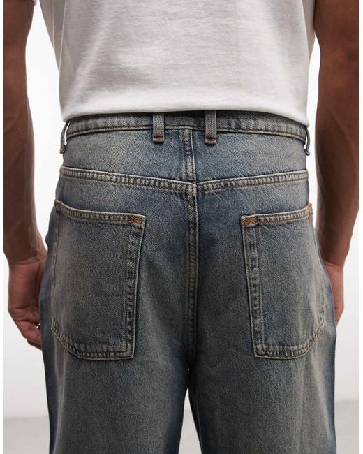 Collusion Gray X001 Antifit Jeans for men