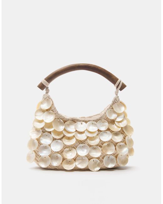 Pull&Bear White – henkeltasche