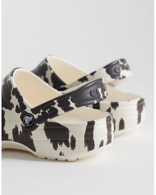 CROCSTM Brown Classic Animal Clogs