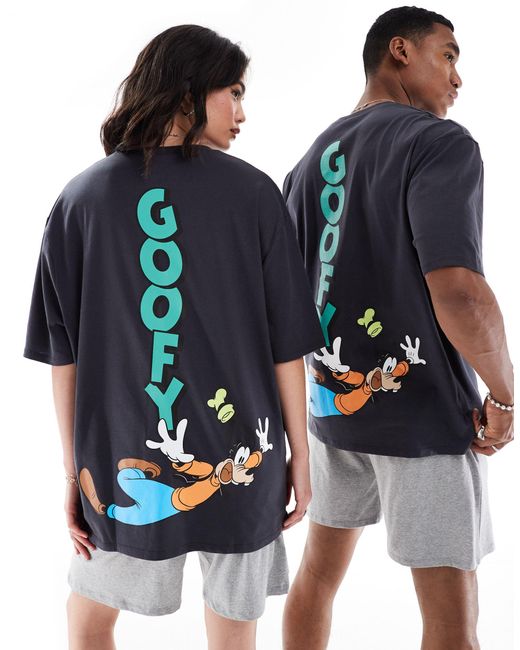 ASOS Blue Goofy Disney Pyjama Set