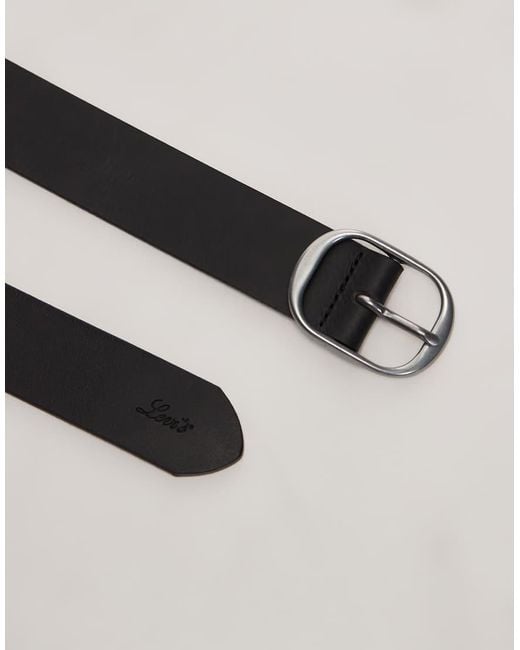 Levi's Blue Madison Leather Belt