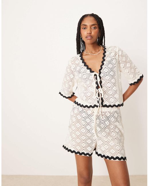 Short d'ensemble Aray en coloris Natural