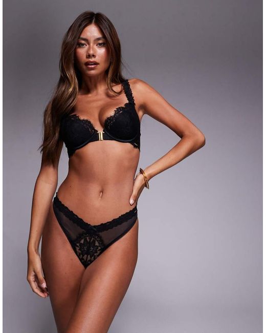 Boux Avenue Brown Lingerie Thong