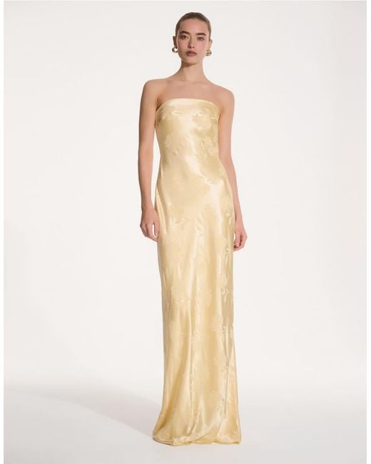 OMNES Natural Amdra Jacquard Dress