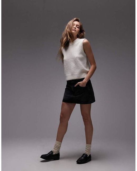 ARKET Gray Alpaca Blend Knitted Tank Vest