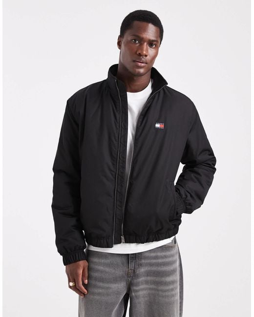 Tommy Hilfiger Black Essential Padded Jacket for men