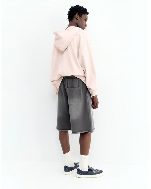 Bermuda Skater di Pull&Bear in White da Uomo