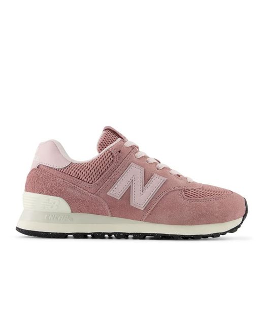 New Balance Pink 574 Trainers