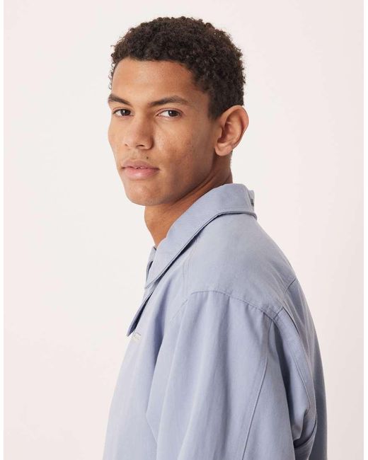 House Of Sunny Blue The Carlo Relaxed Fitted Jacket for men