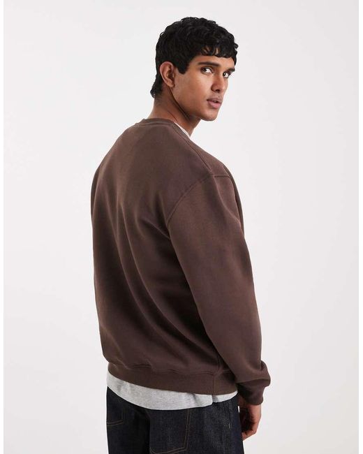 ASOS Essentials in het Brown voor heren