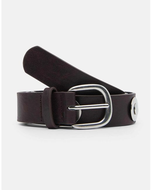 Pull&Bear White – gürtel