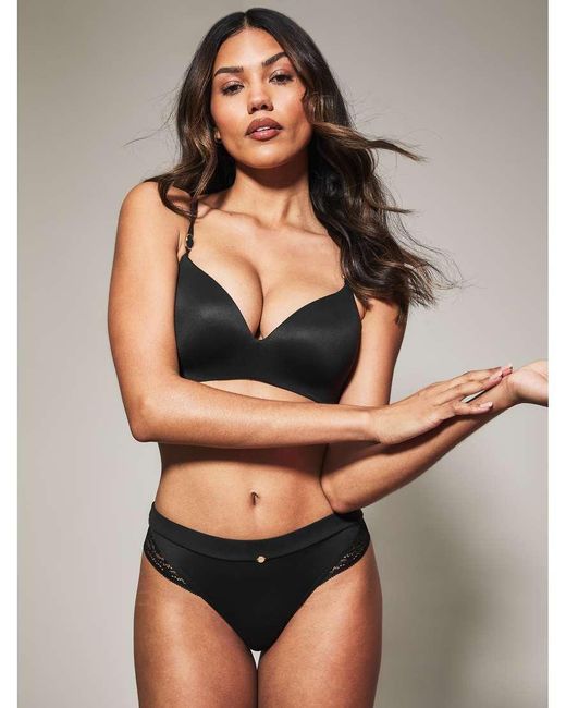 KBX Black Knickerbox Charlotte Padded Non Wire Bra