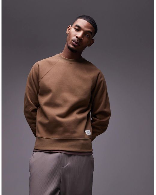 Mango – sweatshirt in Gray für Herren