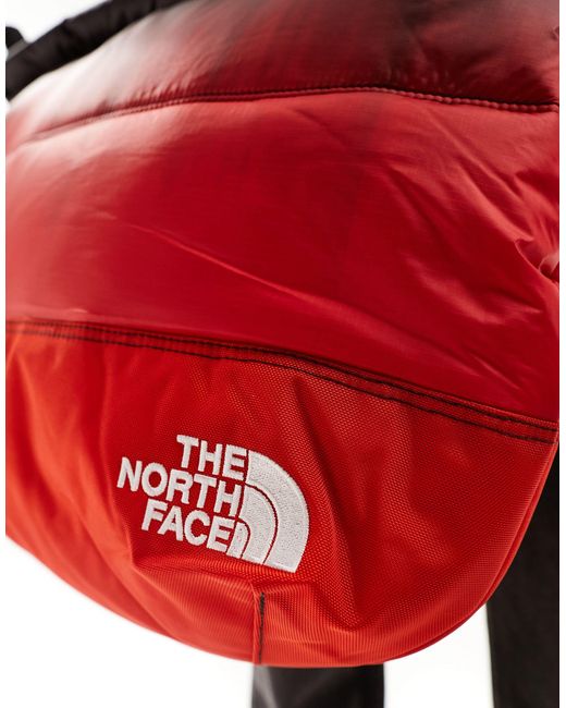 The North Face Red – nuptse – wattierte tragetasche