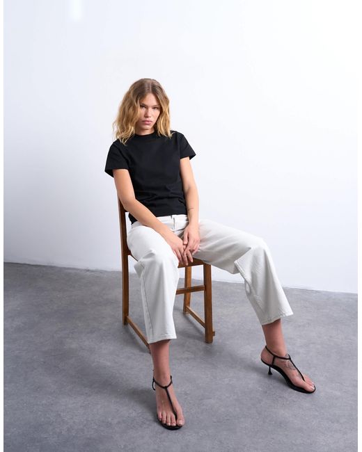 TOPSHOP Black Classic Tee