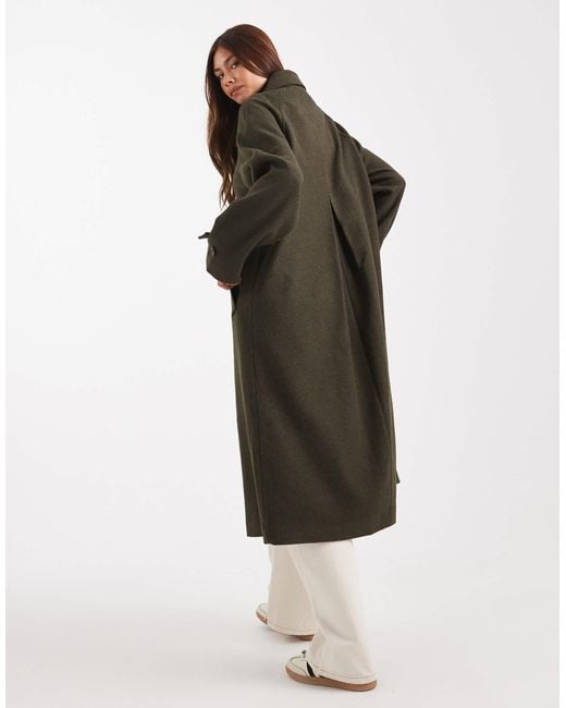 ASOS Natural Longline Car Coat