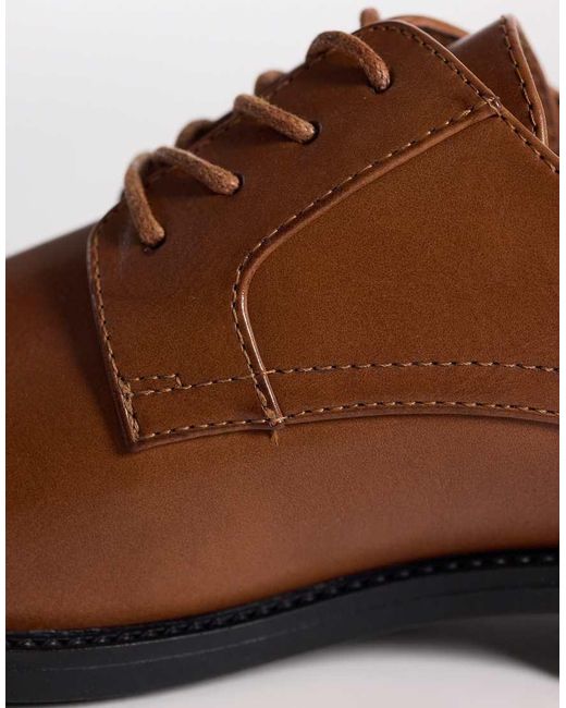 ASOS Brown Derby Shoes for men