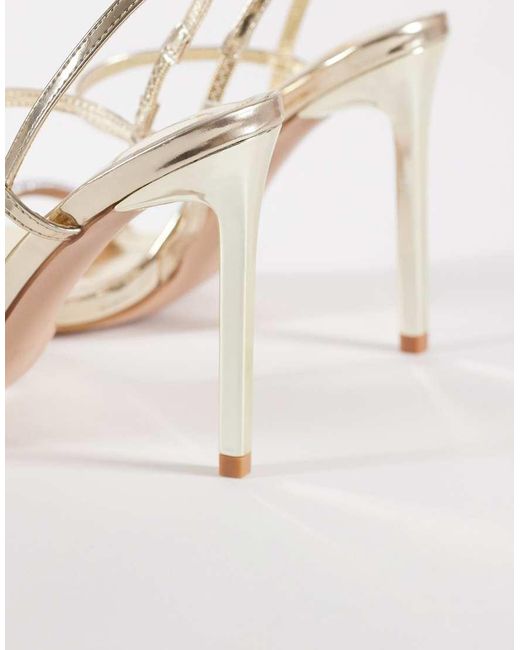 SIMMI White Simmi London Jordi Heeled Sandals
