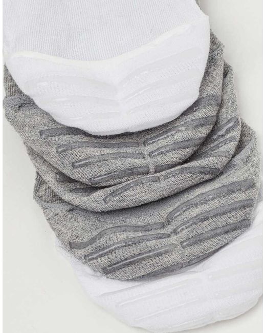 Tezenis White 5 Pairs Of Cotton Shoe Liners