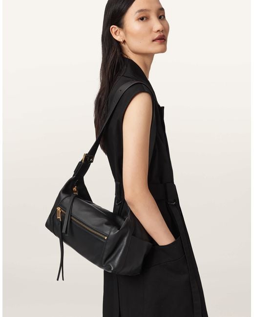AllSaints Natural – vega – schultertasche
