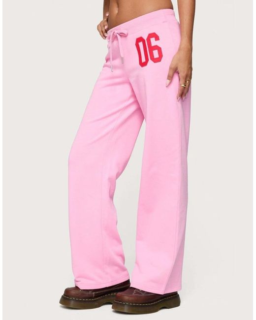 Edikted Pink 06 Sweatpants