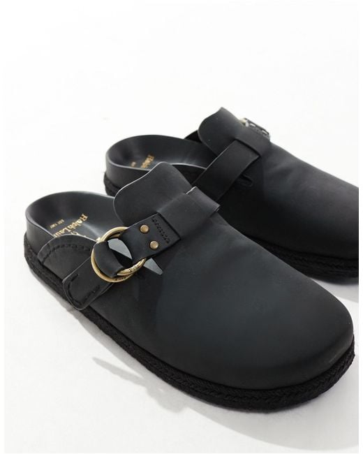 Polo Ralph Lauren Black Clog With Buckle for men