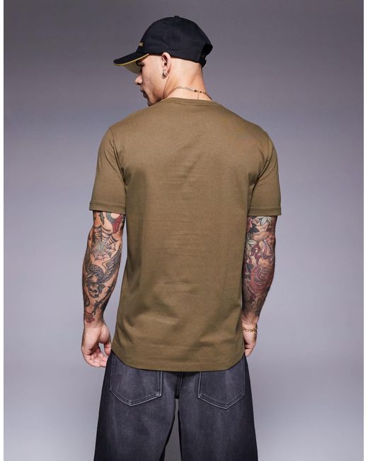 Boss Brown Tales Tonal Logo T-Shirt Relaxed Fit for men