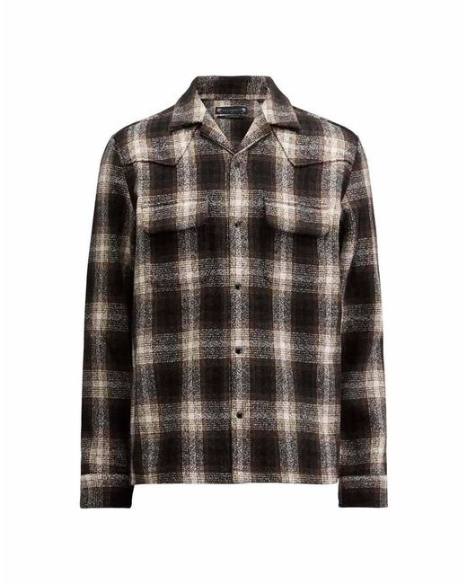 AllSaints Alvar Ls in het Blue voor heren