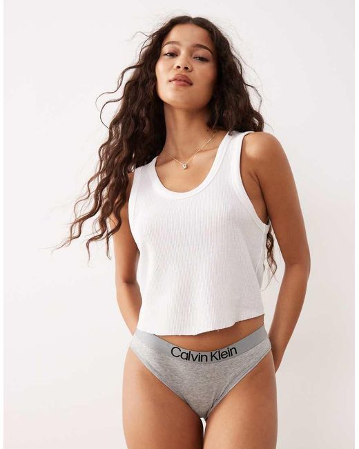 Calvin Klein White Extra Soft Cotton Bikini Brief