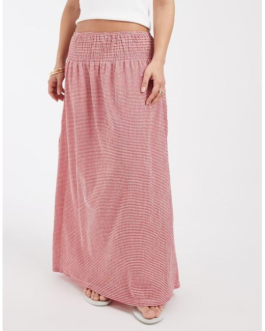 Only Petite Pink Maxi Skirt