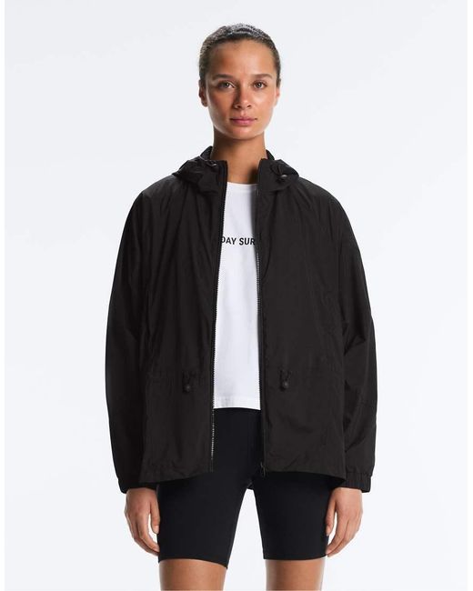 Oysho Black Waterrepellent Jacket