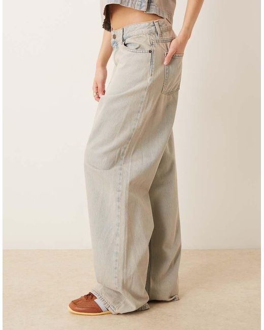 JJXX Natural Co-ord Kyoto baggy Jeans