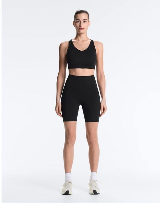 Oysho Black Compressive Pocket High Rise 20cm leggings
