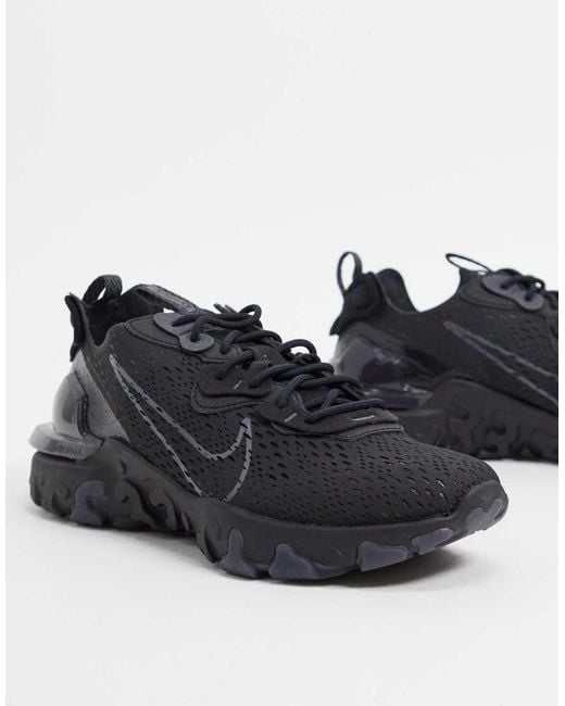 Nike Black React Vision for men