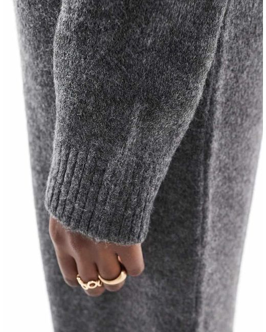 ONLY Gray Roll Neck Midi Jumper Dress